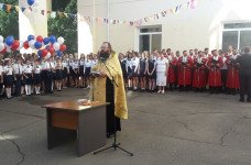 1 сентября в школе им. В.Г. Захарченко