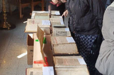 Выставка православных книг в храме