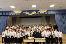 Выставка православных книг в СОШ 61