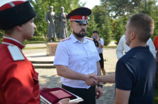 Награждение медалью За веру, Кубань и Отечество