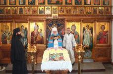 Архипастырское богослужение в хуторе Ленина