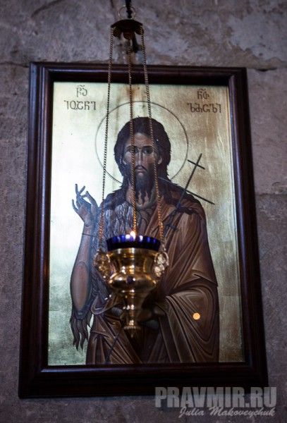 Современная икона св. Иоанна Предтечи